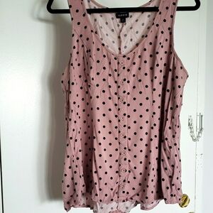 Torrid Size 0 Polka Dot Top Excellent Like New Condition!